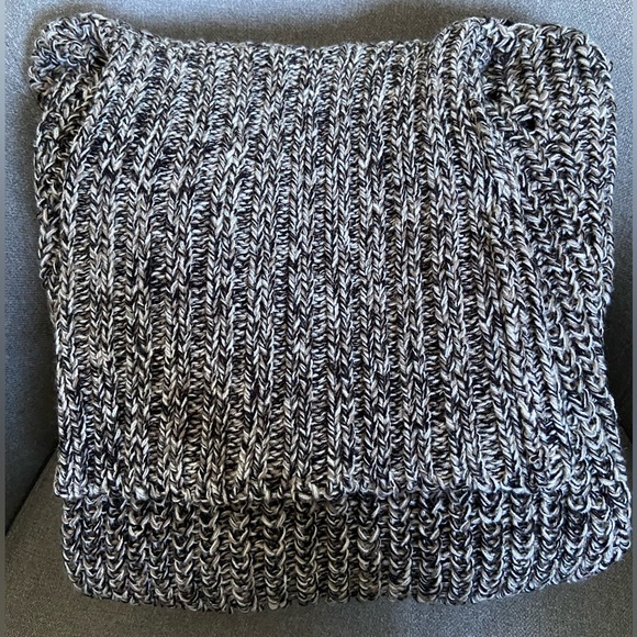 Topshop Oversized Cable Knit Roll Neck Sweater - Picture 4 of 5